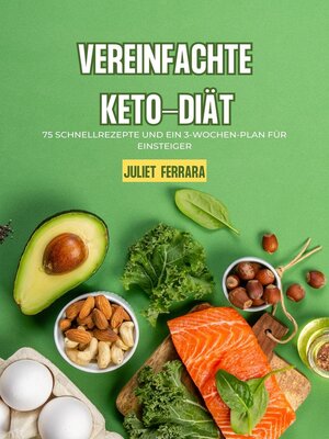 cover image of Vereinfachte Keto Diät
